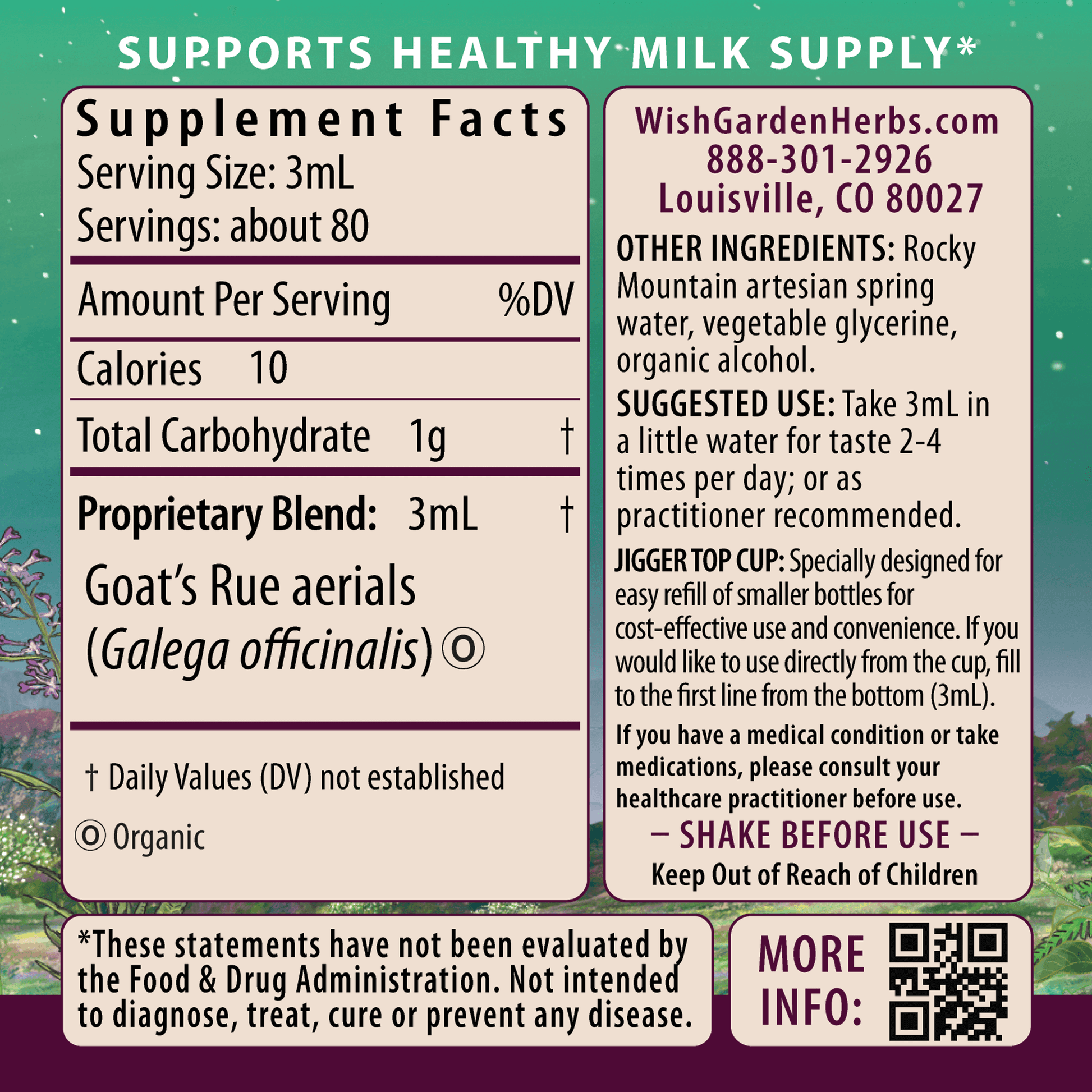 Goat's Rue Lactation Aid - Trending Wellness Store