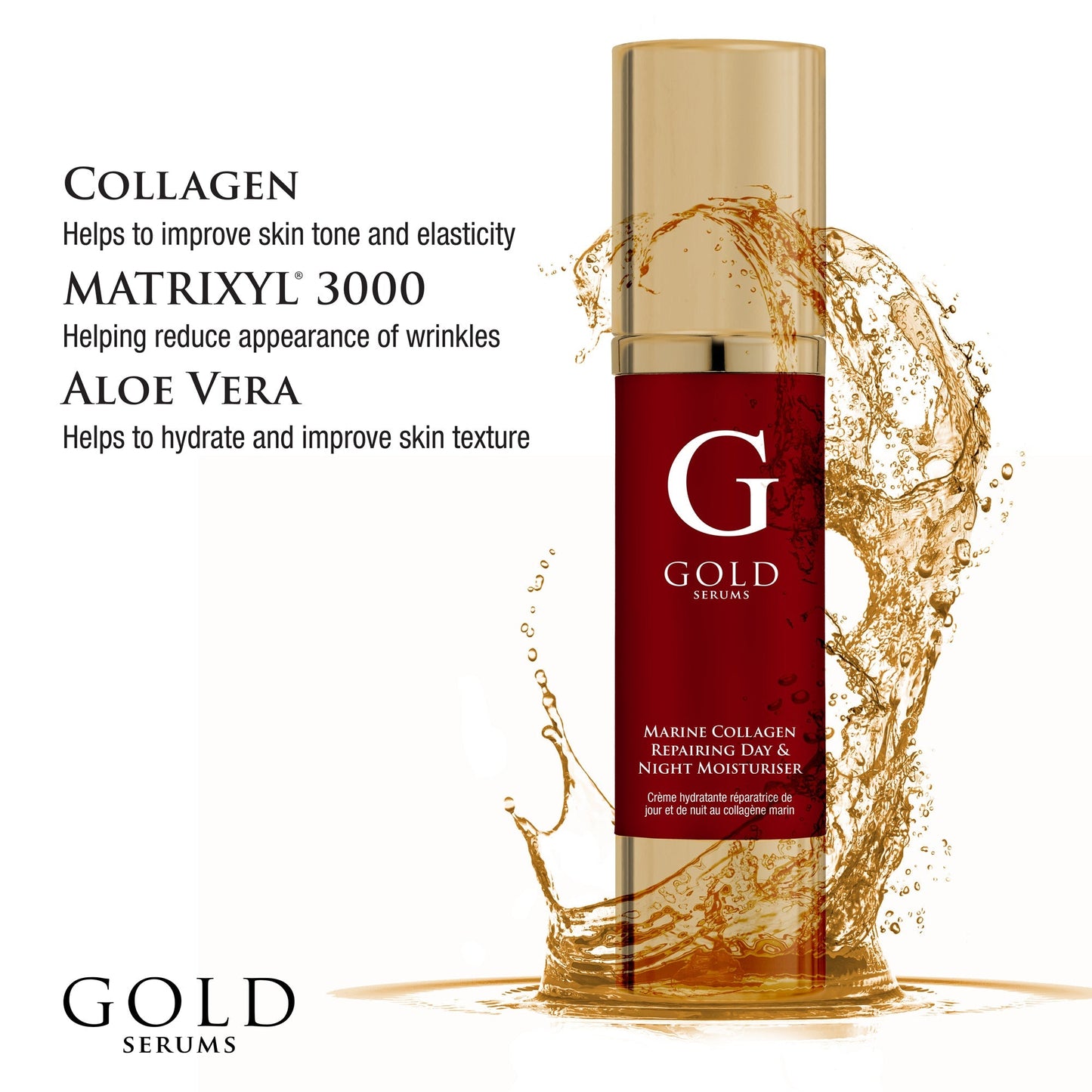 Marine Collagen Repairing Day And Night Moisturiser 50ml - Trending Wellness Store