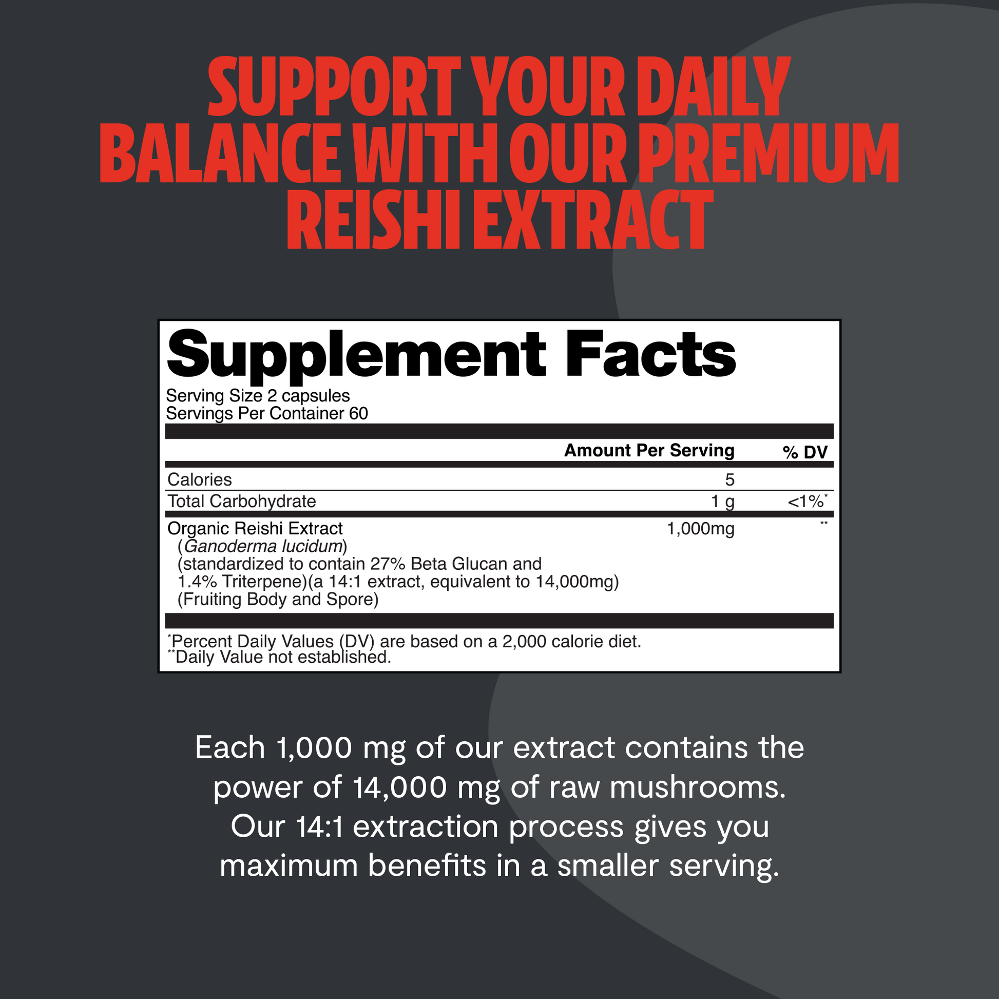 Reishi Mushroom Extract Capsules - Trending Wellness Store