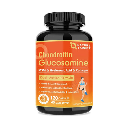 Glucosamine Chondroitin, 120 Capsules - Trending Wellness Store