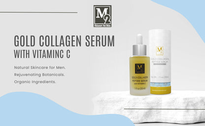 Gold Vegan Collagen Serum with Vitamin C - Trending Wellness Store