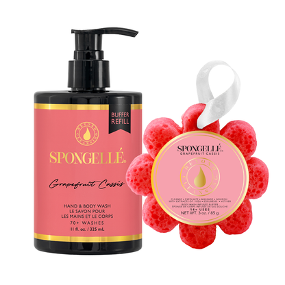 Grapefruit Cassis Boxed Flower & Body Wash Refill Set - Trending Wellness Store