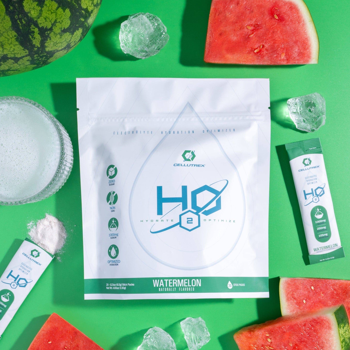 H2O ELECTROLYTES™ - Variety Pack (20 Count) - Zero Sugar Electrolyte Powder - Trending Wellness Store