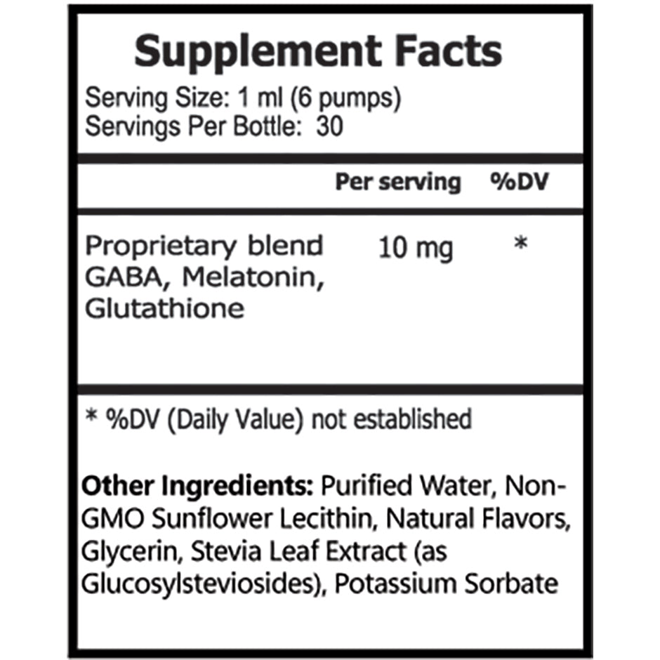 Liposomal Sleep - GABA, Melatonin, and Glutathione - Trending Wellness Store