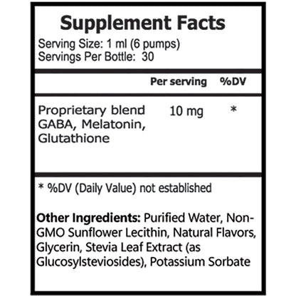 Liposomal Sleep - GABA, Melatonin, and Glutathione - Trending Wellness Store