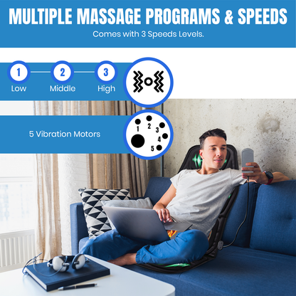 Pursonic Chair Cushion With Heat and Vibration - Trending Wellness Store