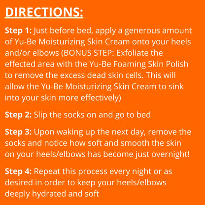 Heel & Elbow Moisturizing Socks (Shopify Collective) - Trending Wellness Store