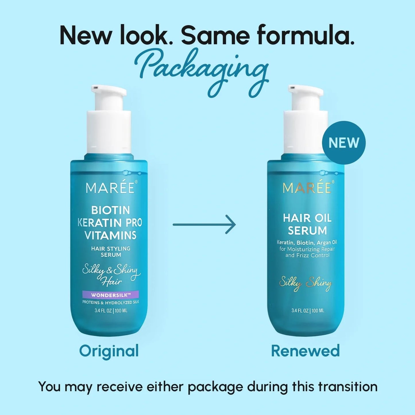 Keratin Serum for Dry & Damaged Hair - Trending Wellness Store