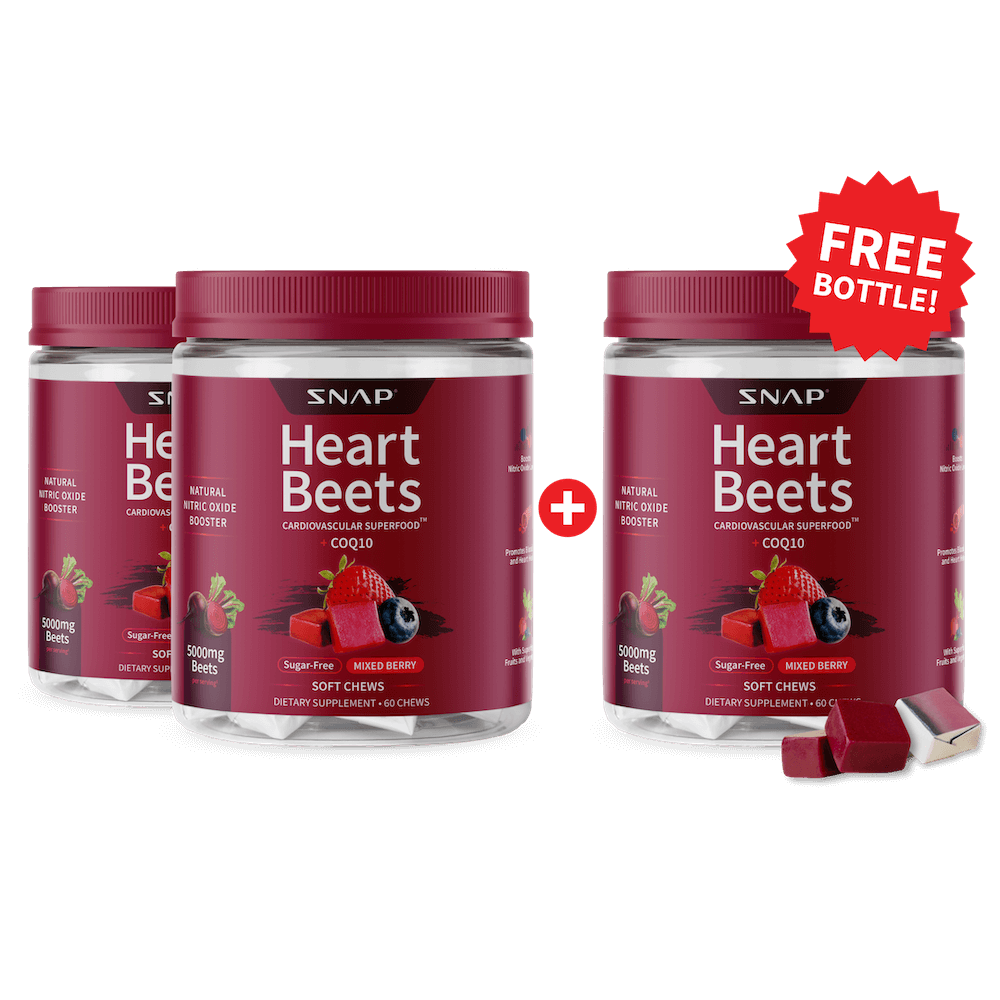 Heart Beets Chews - Buy 2, Get 1 FREE! - Trending Wellness Store