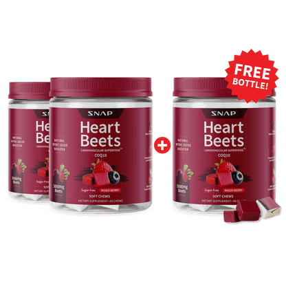 Heart Beets Chews - Buy 2, Get 1 FREE! - Trending Wellness Store