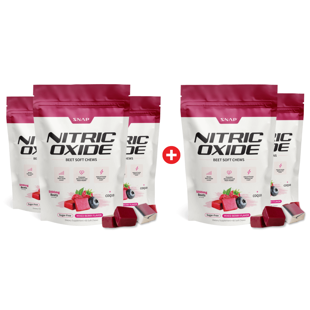 Nitric Oxide Beet Soft Chews - Buy 3, Get 2 Free! - Trending Wellness Store