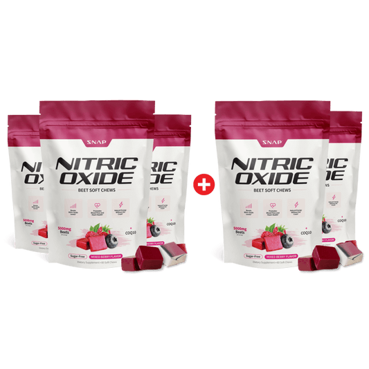 Nitric Oxide Beet Soft Chews - Buy 3, Get 2 Free! - Trending Wellness Store
