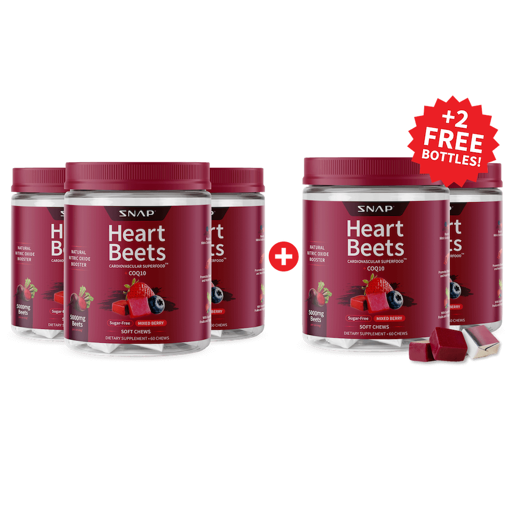 Heart Beets Chews - Buy 3, Get 2 FREE! - Trending Wellness Store