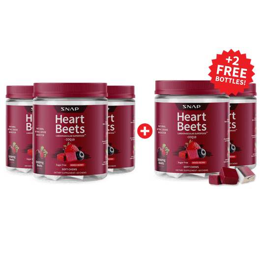 Heart Beets Chews - Buy 3, Get 2 FREE! - Trending Wellness Store