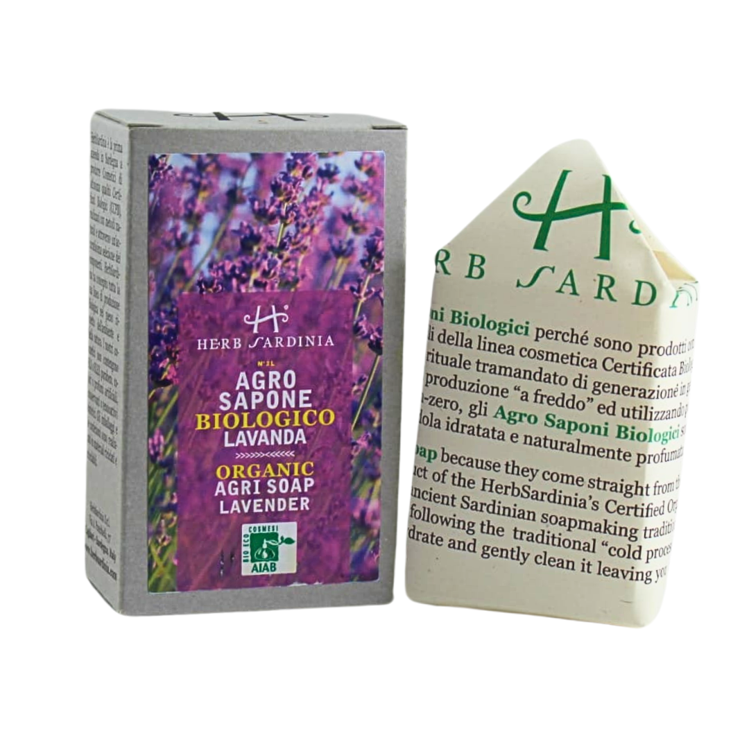 Herb Sardinia Organic Artisanal Agri-Soap Sardinian Lavender - Trending Wellness Store