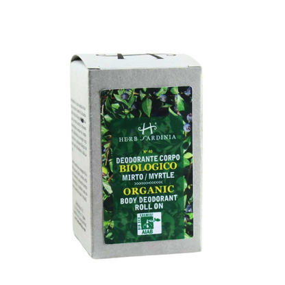 Herb Sardinia Organic Myrtle Body Deodorant Roll-On 50 ml - Trending Wellness Store