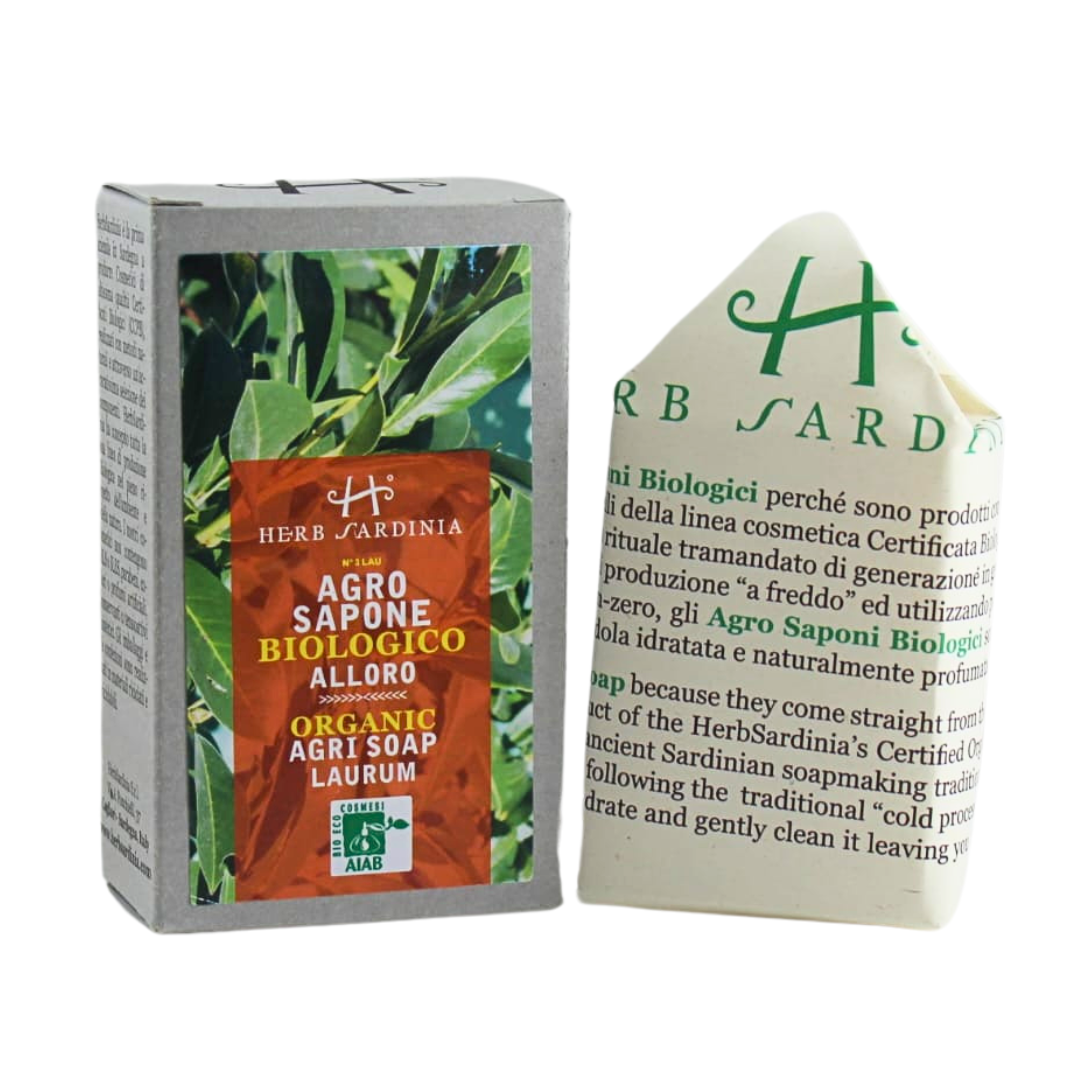Herb Sardinia Organic Artisanal Agri-Soap Laurel - Trending Wellness Store