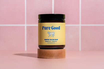 Cedarwood + Patchouli Tallow Balm - Firming & Balancing - Trending Wellness Store