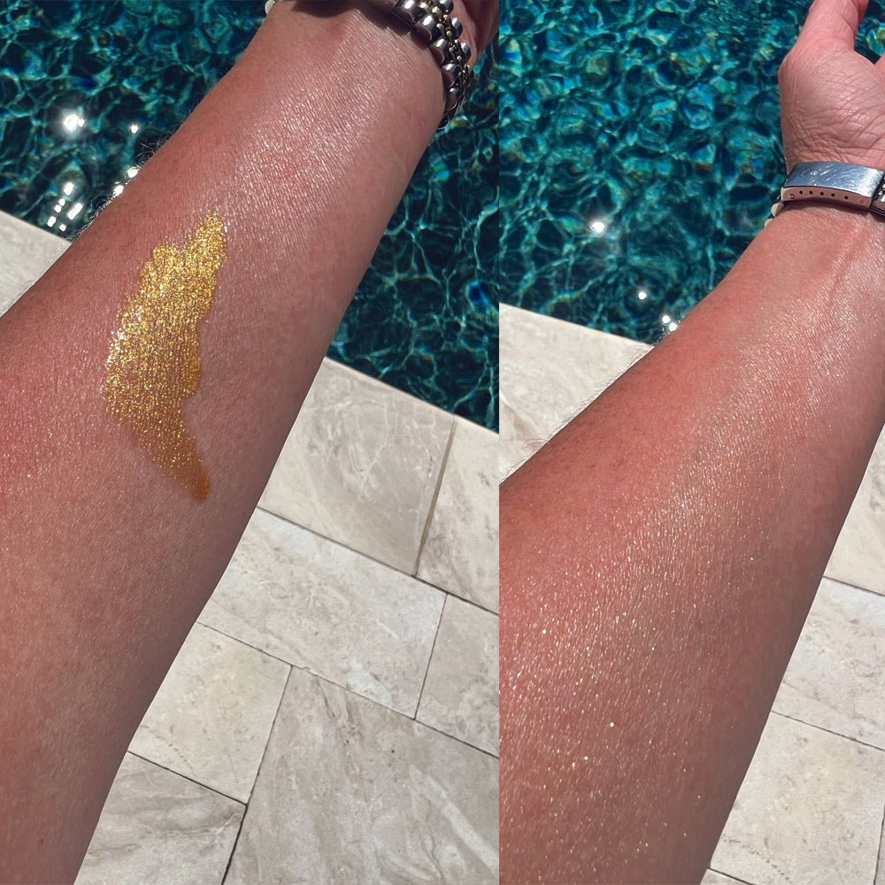 Illuminating Shimmer Body & Face Oils - Organic Radiant Glow & Hydration - Trending Wellness Store