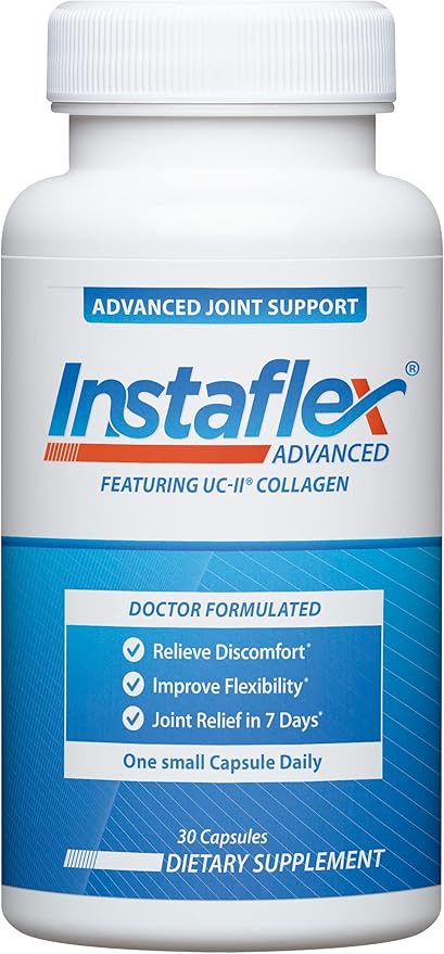 Instaflex Advanced Joint Support Supplement - Turmeric, Resveratrol, Boswellia Serrata Extract, BioPerine, UC-II Collagen- 30 Count - Trending Wellness Store