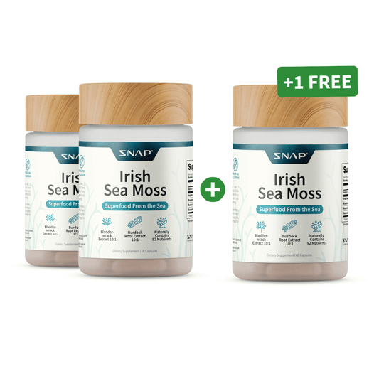 Irish Sea Moss w/ Iodine Energy Support - Buy 2, Get 1 FREE! - Trending Wellness Store