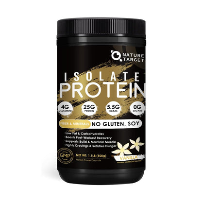 Isolate Whey Protein Powder, 25g Protein, 1.1 LB - Trending Wellness Store