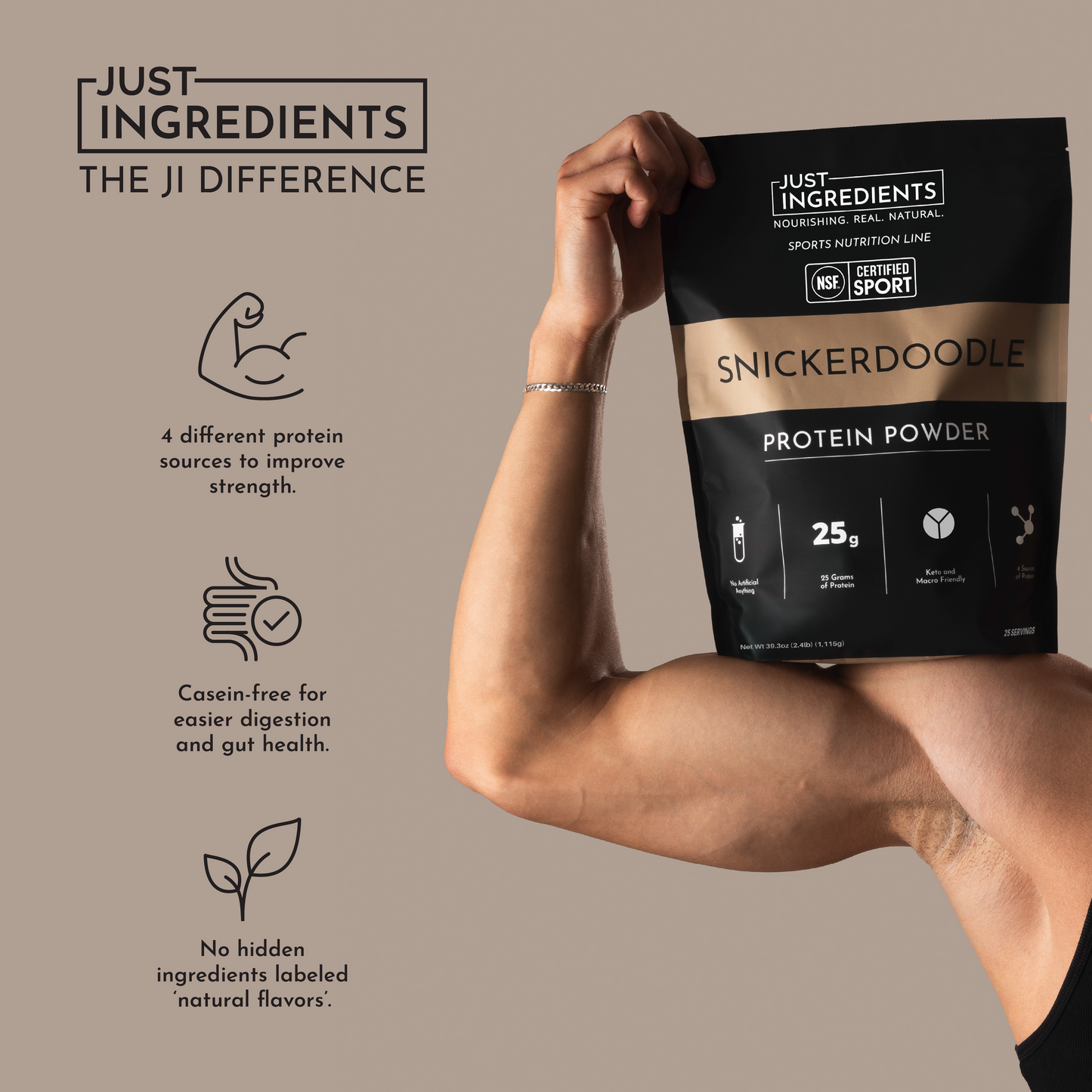 Snickerdoodle Protein Powder - NSF - Trending Wellness Store