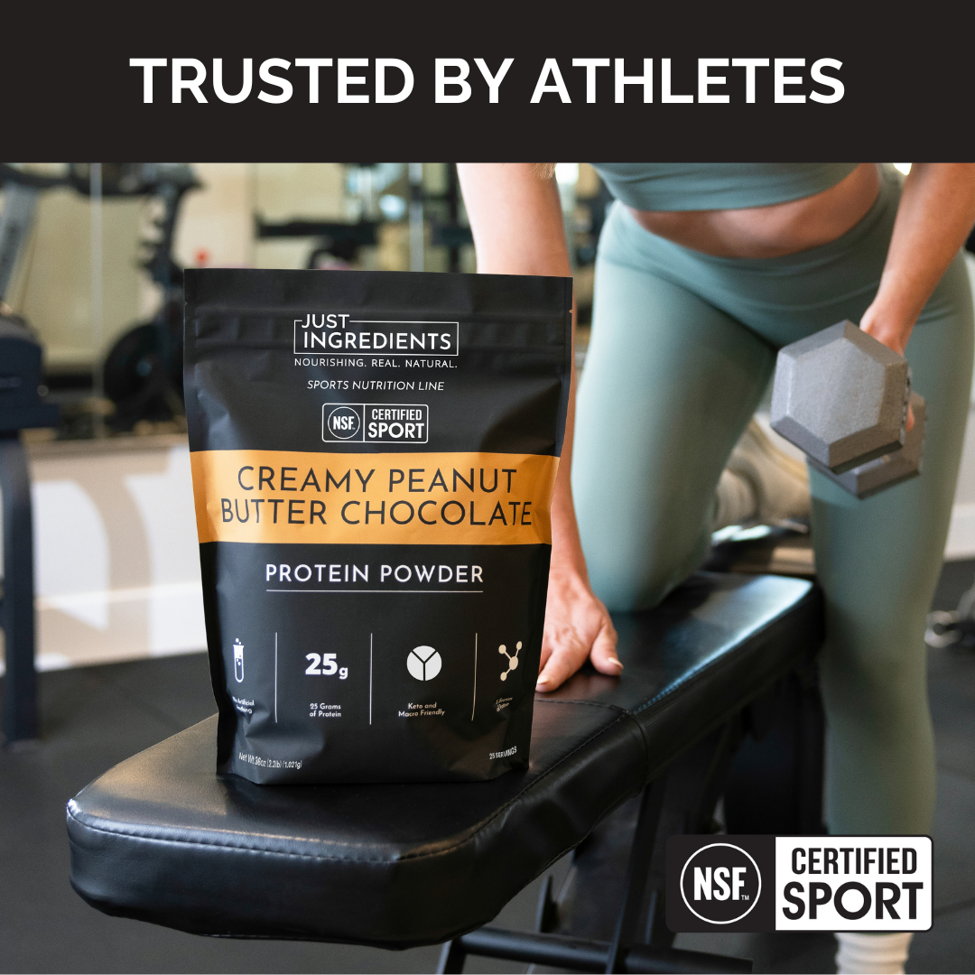 Creamy Peanut Butter Chocolate Protein Powder - NSF - Trending Wellness Store