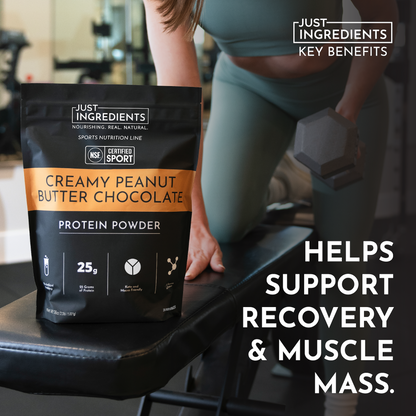 Creamy Peanut Butter Chocolate Protein Powder - NSF - Trending Wellness Store