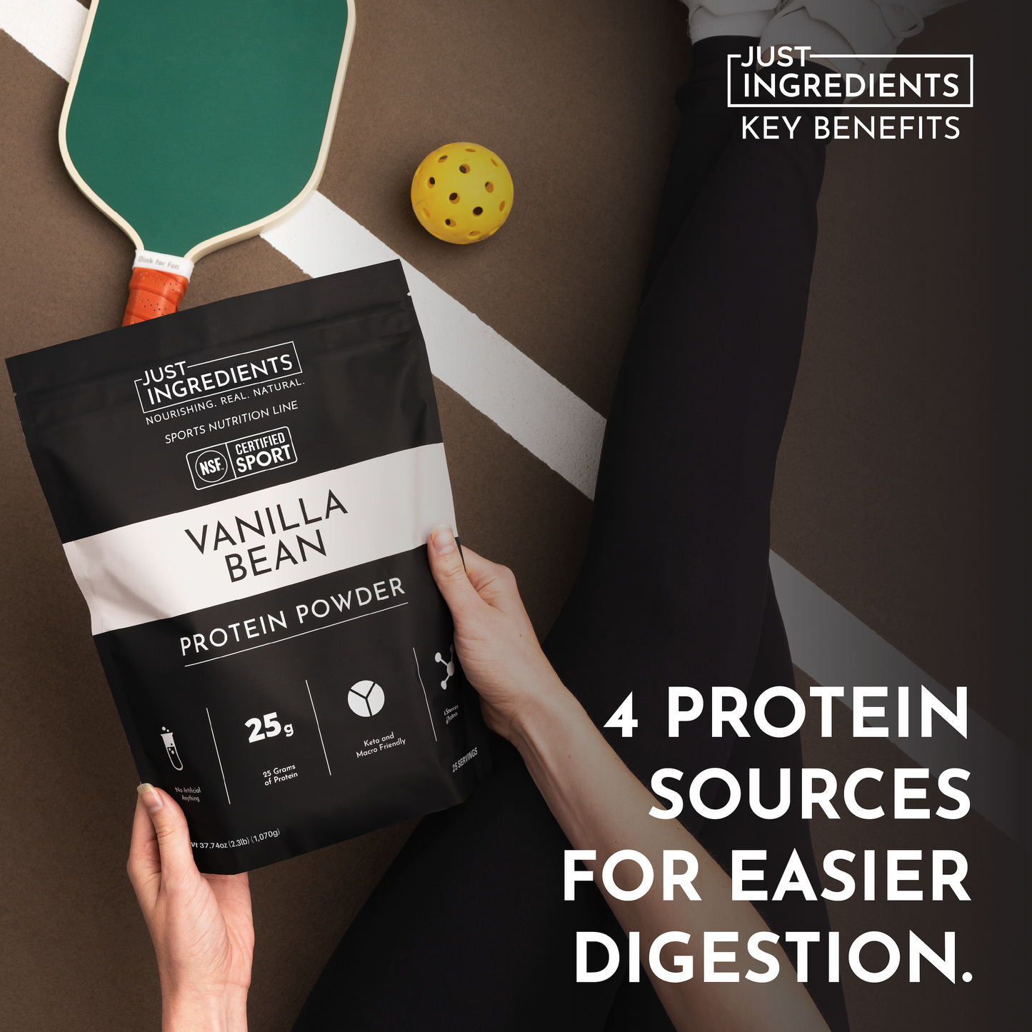 Vanilla Bean Protein Powder - NSF - Trending Wellness Store