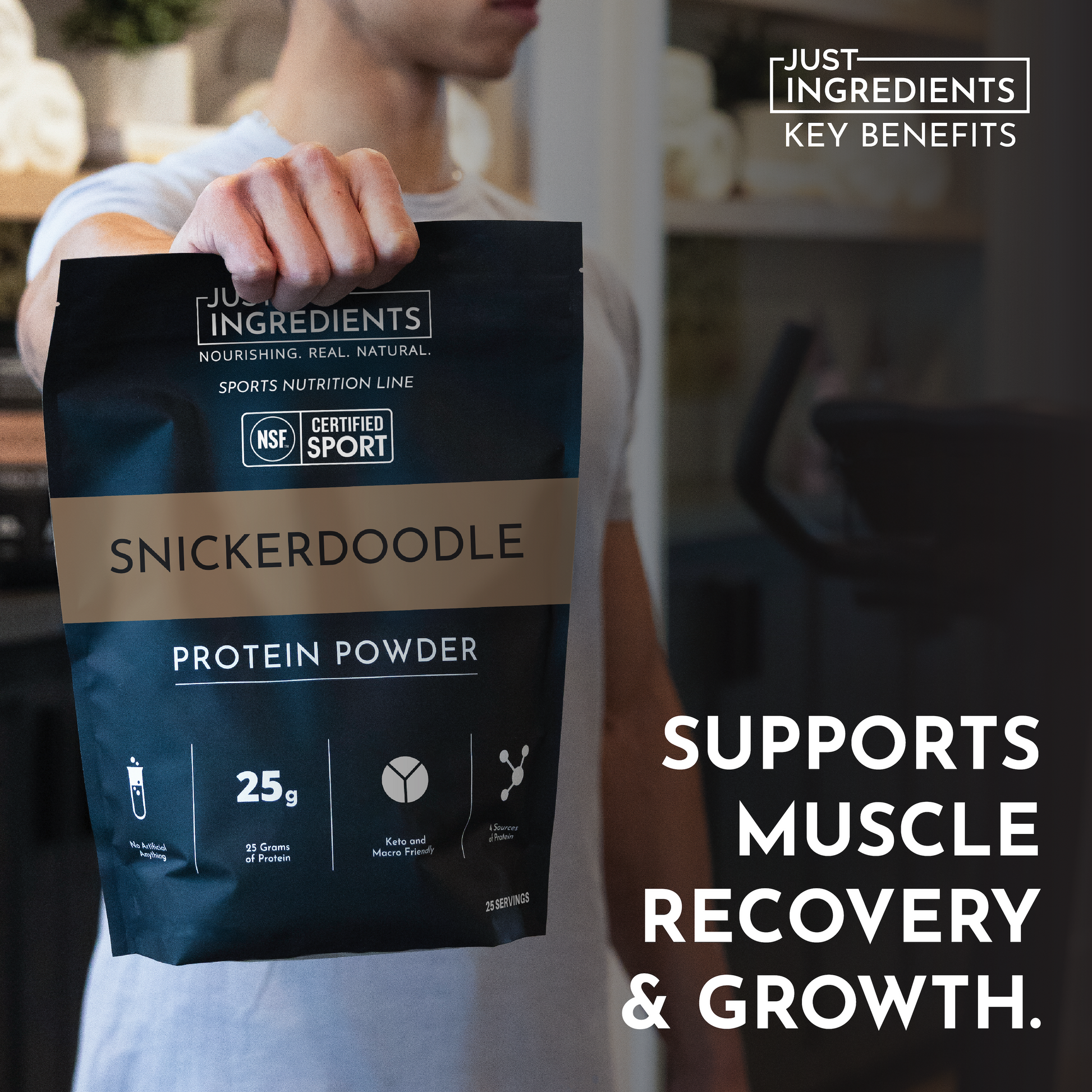 Snickerdoodle Protein Powder - NSF - Trending Wellness Store