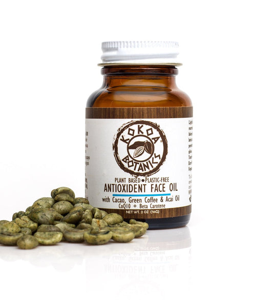 Antioxident Face Oil with Green Coffee & Acai Oil 2 oz - Trending Wellness Store