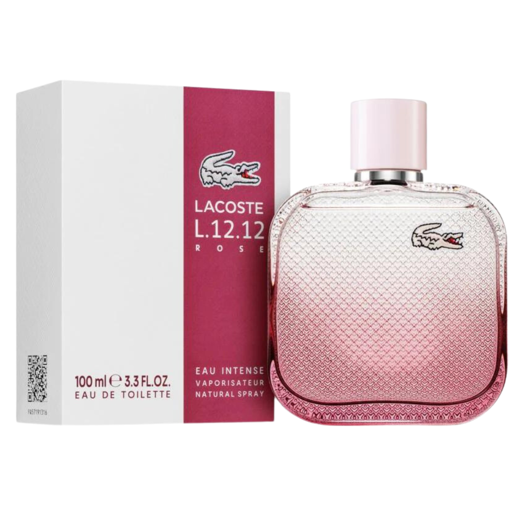 Lacoste L.12.12 Rosé Intense Eau de Toilette (3.3 oz) - Trending Wellness Store