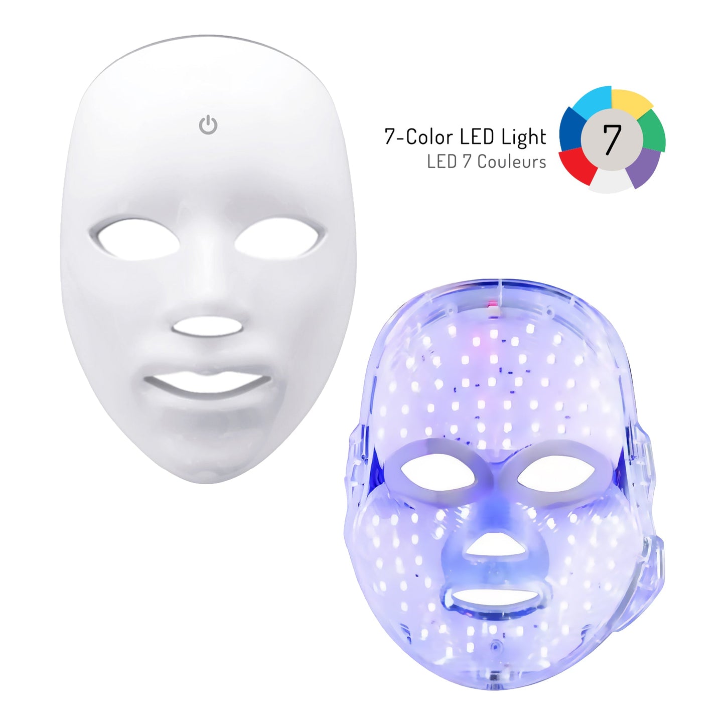 7-in-1 LED Light Therapy Face Mask – Advanced Skincare at Home! - Trending Wellness Store