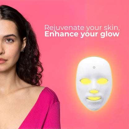 7-in-1 LED Light Therapy Face Mask – Advanced Skincare at Home! - Trending Wellness Store