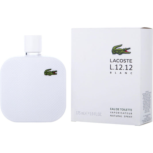 Lacoste L.12.12 Blanc Eau de Toilette Spray For Men - Trending Wellness Store