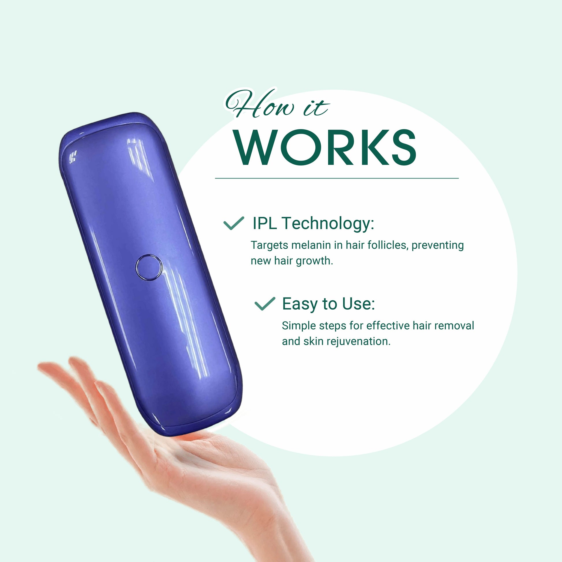 Laser IPL Hair Removal - Trending Wellness Store