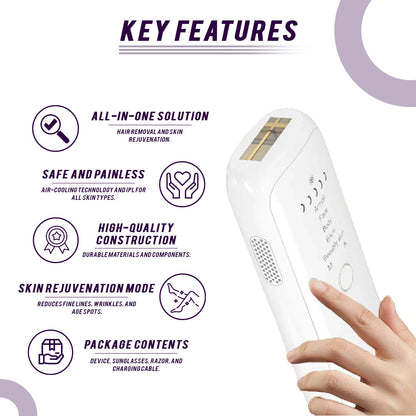 Laser IPL Hair Removal - Trending Wellness Store
