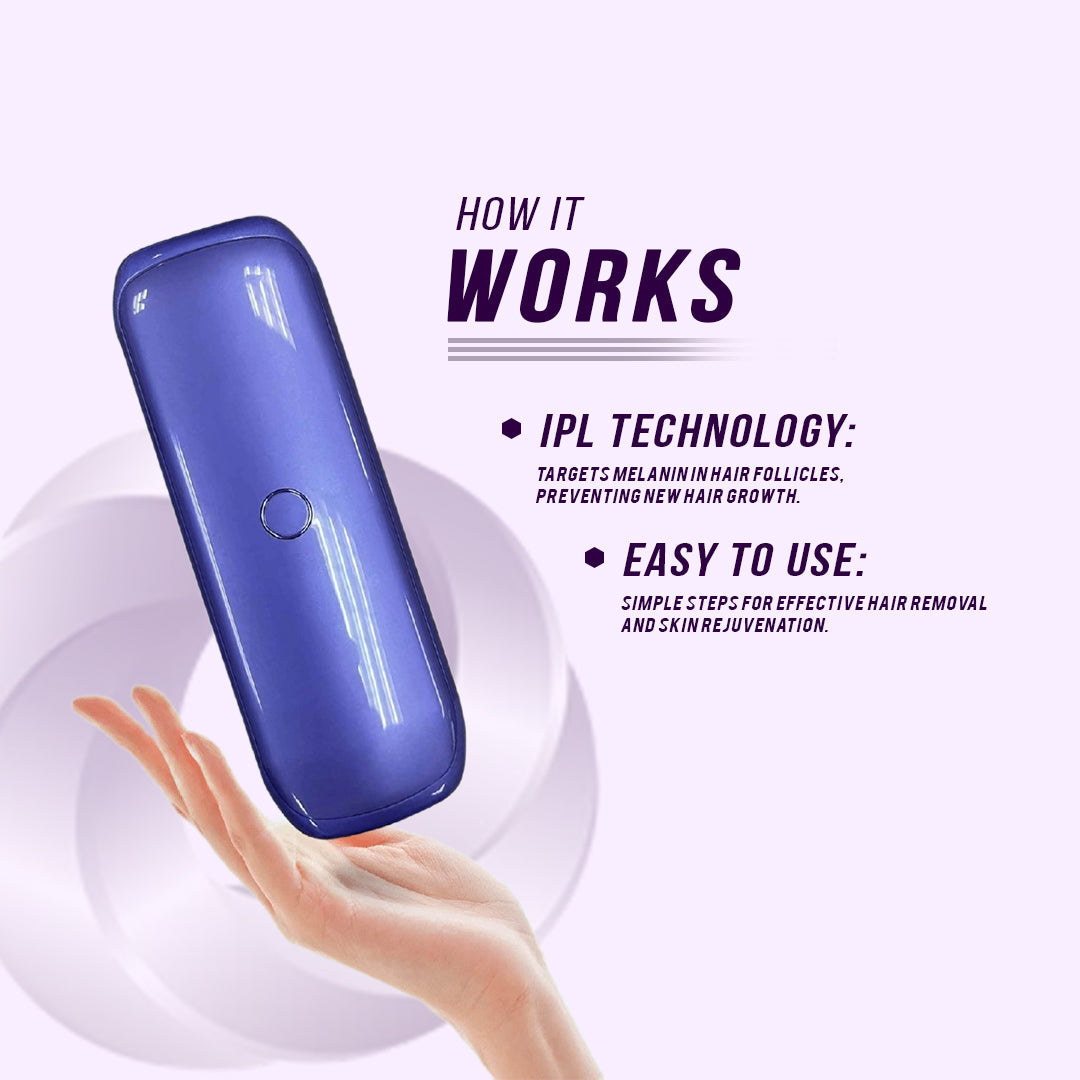 Laser IPL Hair Removal - Trending Wellness Store