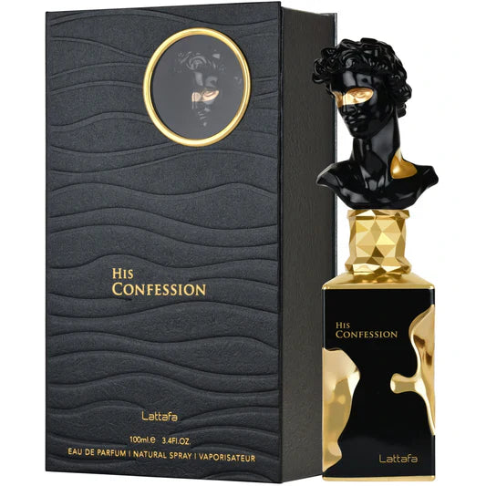 Lattafa His Confession Eau de Parfum for Men - Trending Wellness Store