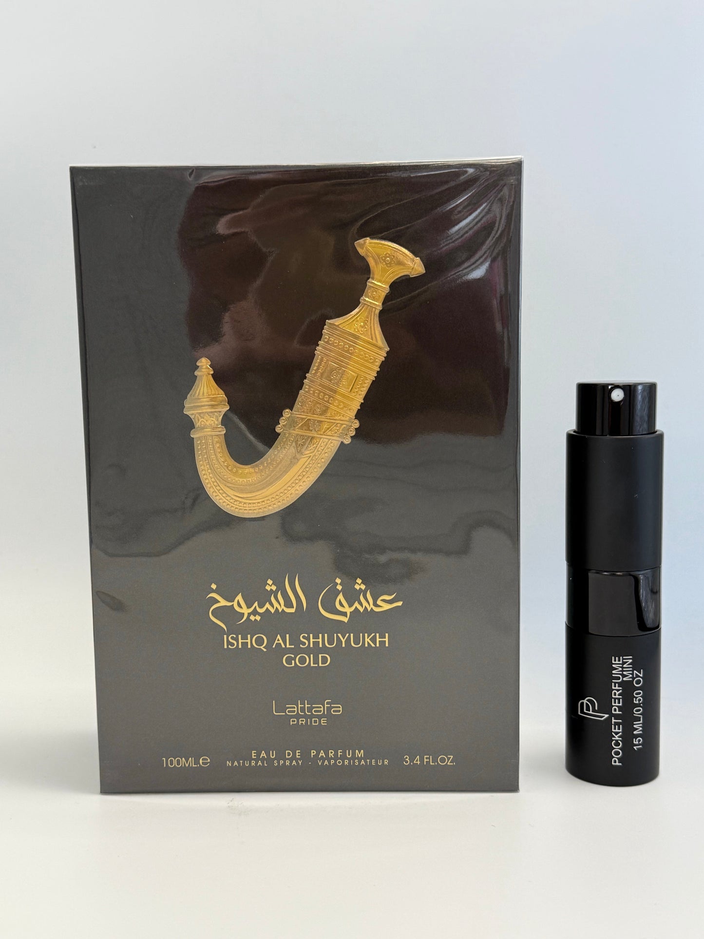 Lattafa Ishq Al shuyukh gold Eau de Parfum Spray for Unisex - Trending Wellness Store