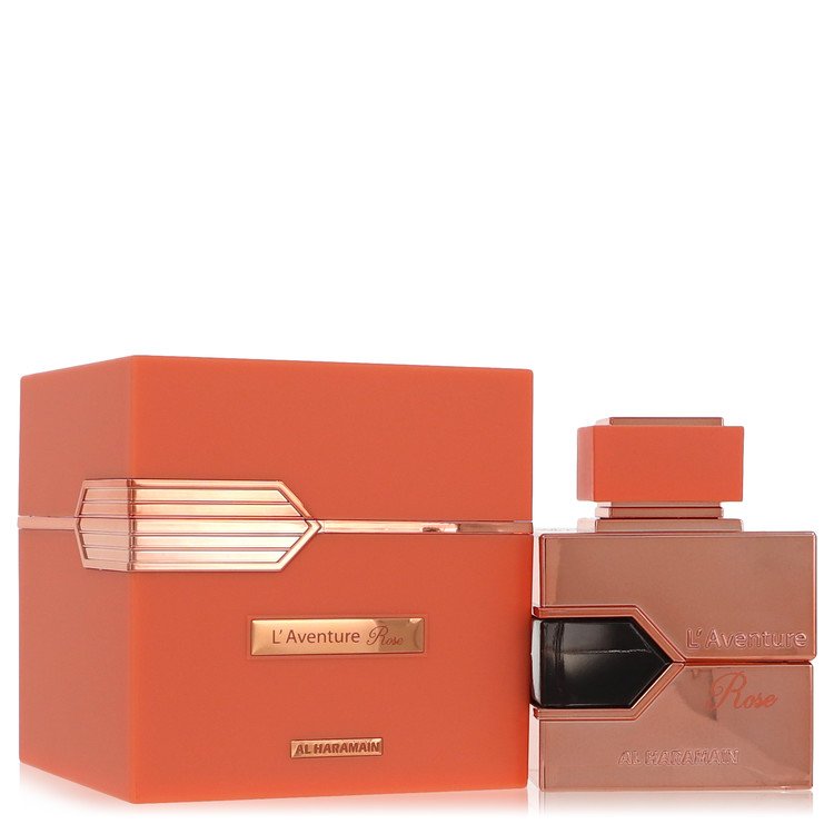 L'aventure Rose by Al Haramain Eau De Parfum Spray 3.4 oz for Women - Trending Wellness Store