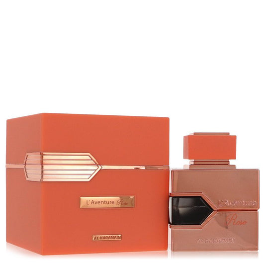 L'aventure Rose by Al Haramain Eau De Parfum Spray 3.4 oz for Women - Trending Wellness Store