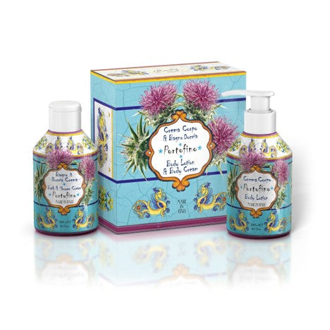 Le Maioliche Art Edition Gift Set: Portofino Shower Gel & Body Cream - Trending Wellness Store