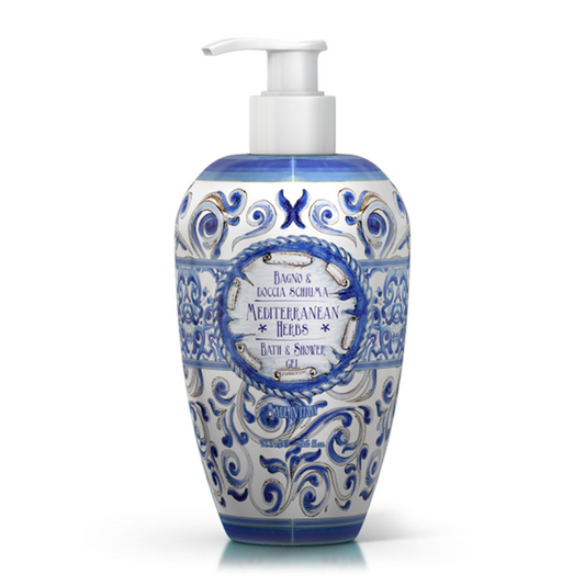 Le Maioliche MEDITERRANEAN HERBS Bath & Shower Gel 700 ml - Trending Wellness Store
