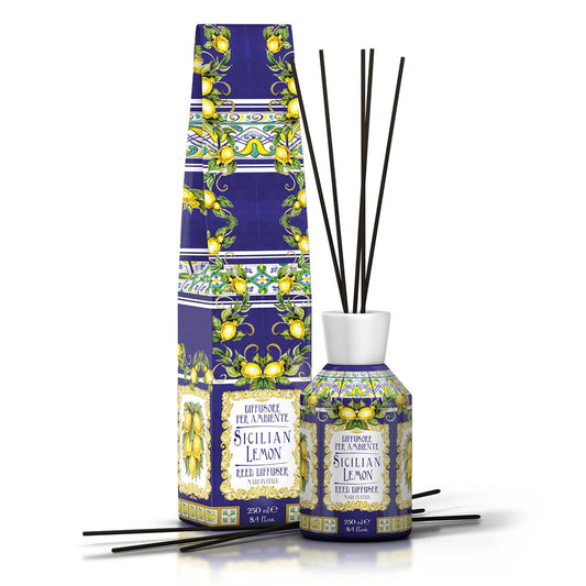 Le Maioliche SICILIAN LEMON Room Diffuser 250 ml - Trending Wellness Store