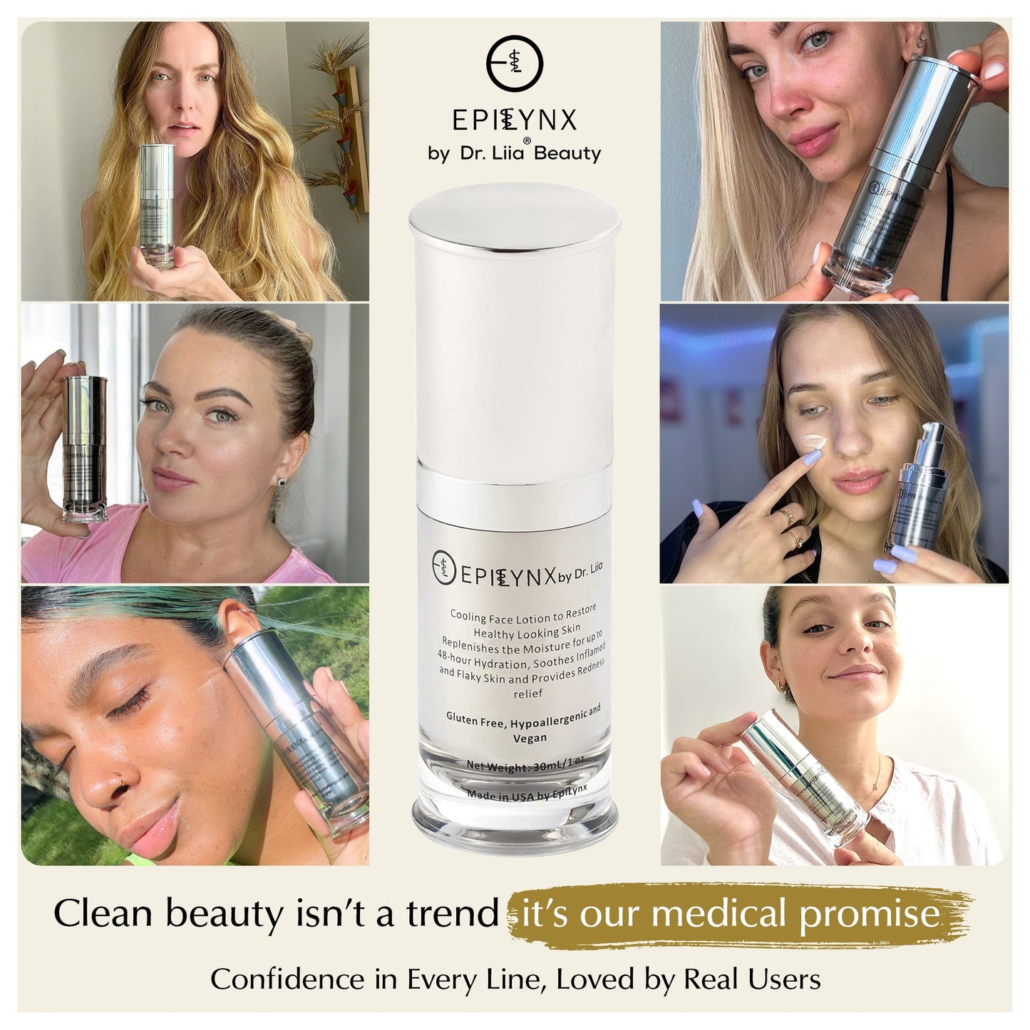 Lightweight Face Moisturizer for Sensitive & Dry Skin – Calming & Hydrating - Trending Wellness Store