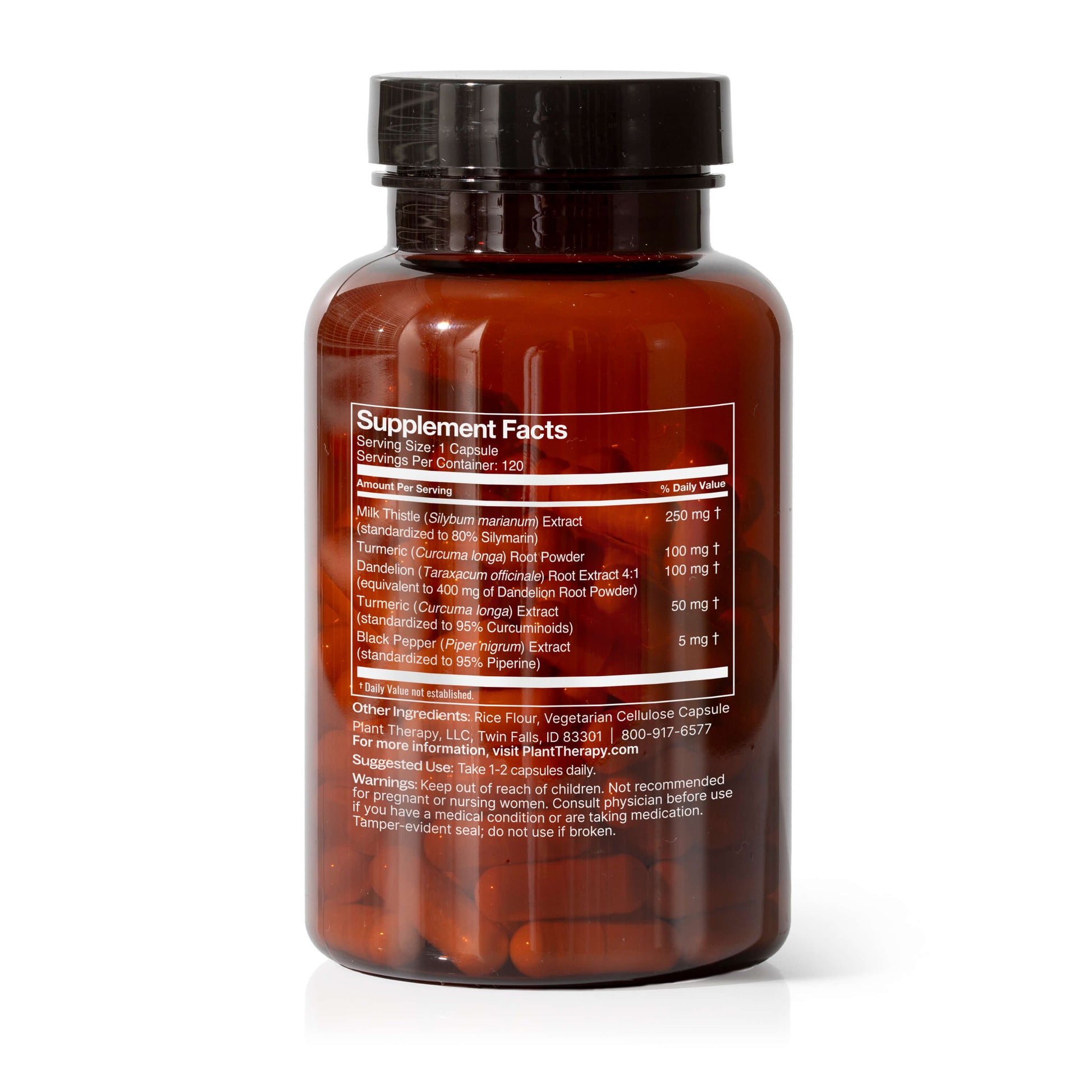 Liver Tonic Herbal Supplement - 120 Capsules - Trending Wellness Store