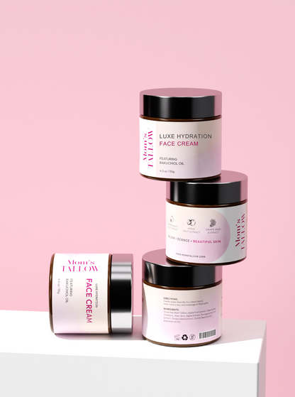 Luxe Hydration Tallow Face Cream (Old Version-New updated formula) - Trending Wellness Store