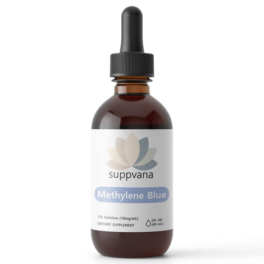 Suppvana Methylene Blue Liquid 1% (600mg, 2oz) - Trending Wellness Store